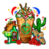 Mexican Cold Drink With Cactus Sombrero And Tequil | Teevron