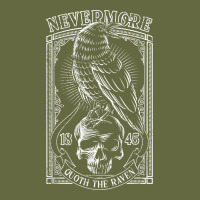 Edgar Allen Poe The Raven Nevermore T Shirt Long Sleeve Tee | Teevron