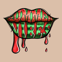 Summer Vibes Watermelon Lips Urban Heavy Tee | Teevron