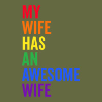 My Wife Has An Awesome Wife Funny Lesbian Wedding Gift T Shirt Long Sleeve Tee | Teevron