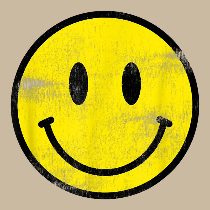 Vintage Retro Happy Smiley Face 80's 90's Aesthetic T Shirt Long Sleeve Tee by linhVisuals | Teevron