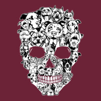 Funny Pitbull Skull Dog Skeleton Halloween T Shirt Long Sleeve Tee | Teevron