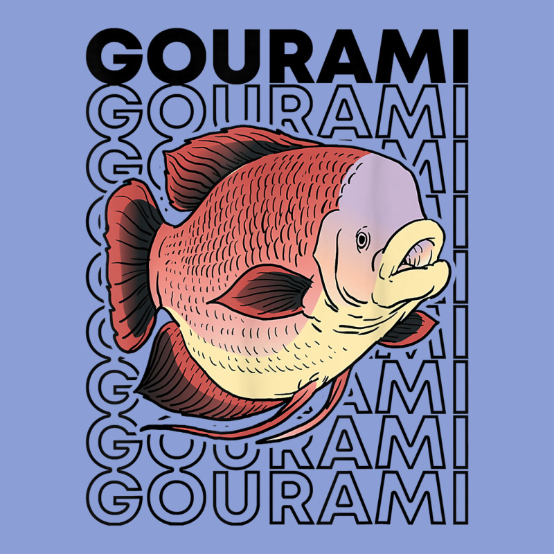 Giant Gourami Fish 80's Monster Fish Keeper Tropical Fish T Shirt Long Sleeve Tee by linhVisuals | Teevron