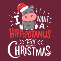 I Want Hippopotamus For Christmas Hippo Xmas Gift Long Sleeve Tee | Teevron