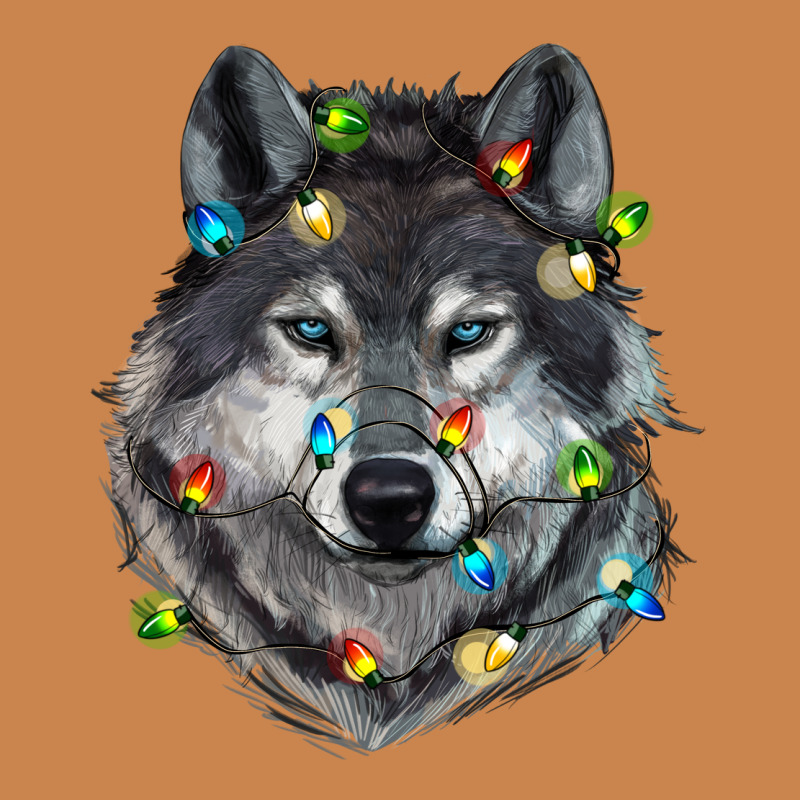 Christmas With Wolf Heavyweight Hoodie by RanaPortraitStore | Teevron