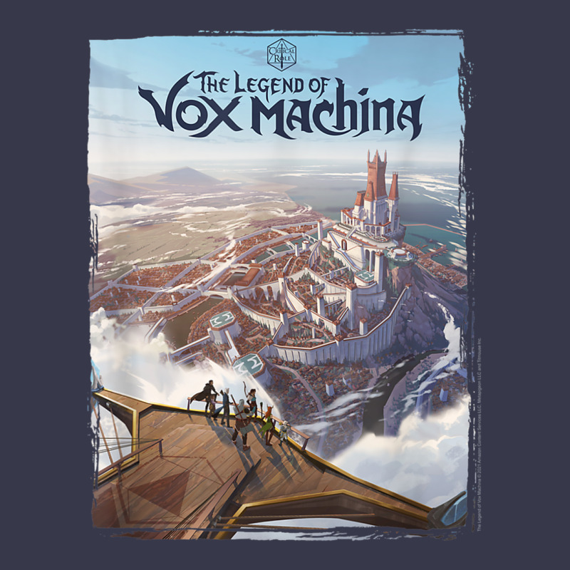The Legend Of Vox Machina Poster Art Long Sleeve Tee by linhVisuals | Teevron