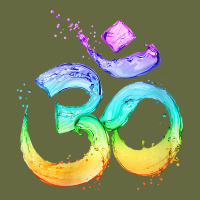Womens Om Symbol   Psy Trance Goa Yoga Meditation Buddhism Buddhist V Long Sleeve Tee | Teevron