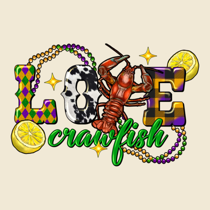 Mardi Gras Love Crawfish Ladies Tee by FaDigitalArtStudio | Teevron