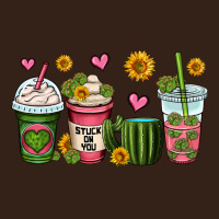 Stuck On You Cactus Coffee Cups Heavy Core Tee | Teevron