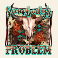 Somebody's Problem Bull Skull Vintage Tee | Teevron