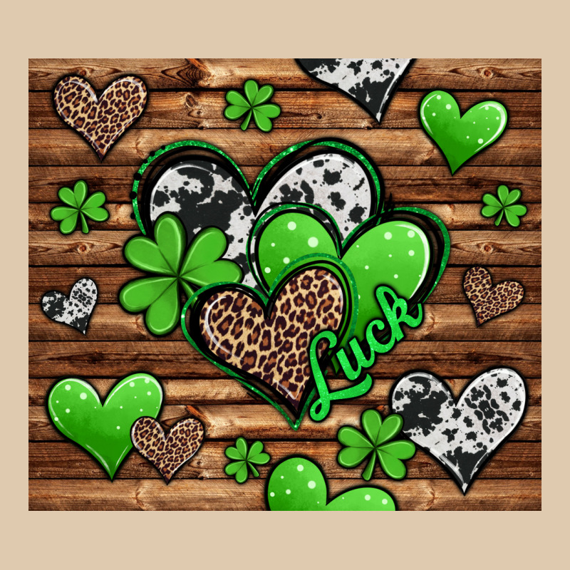 St. Patrick's Day Hearts Heavyweight Sweatshirt by Jasminsmagicworld | Teevron