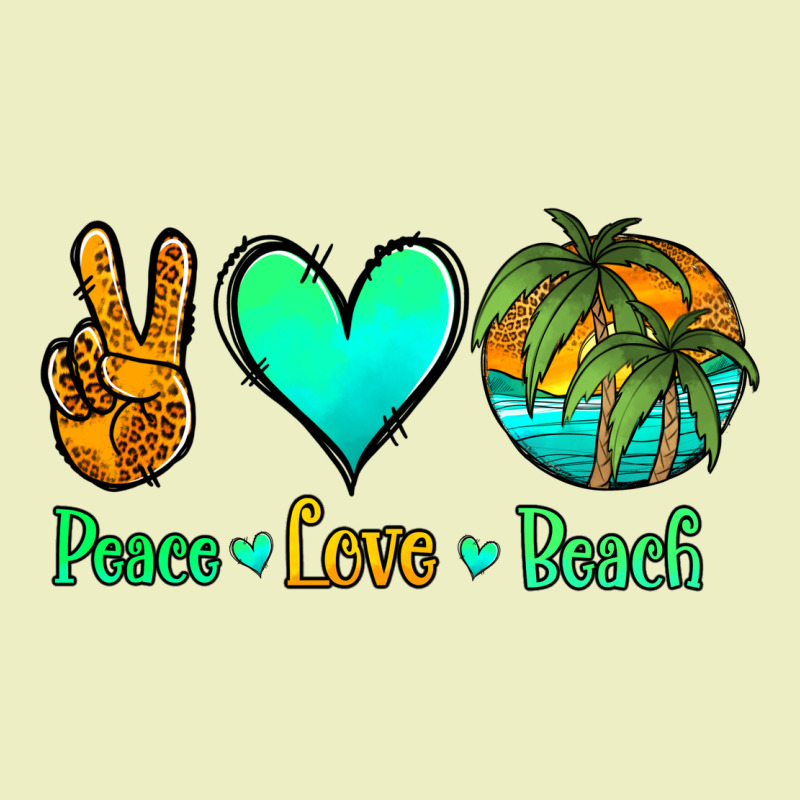 Peace Love Beach Urban Hoodie by Jasminsmagicworld | Teevron