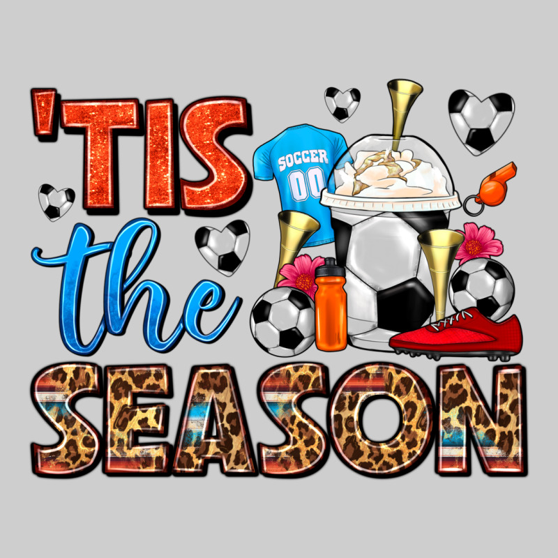 Tis The Season  Soccer  Frappe Coffee Premium Tee by FaDigitalArtStudio | Teevron