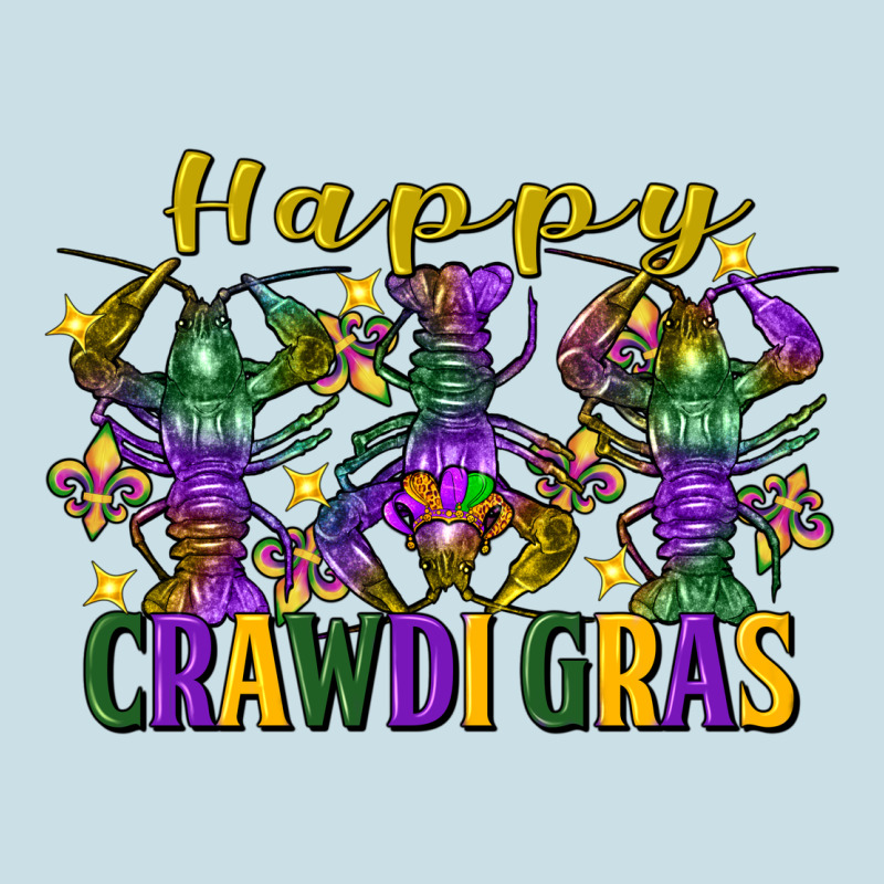Happy Crawdi Gras Mardi Gras Crawfish Ladies Tee by FaDigitalArtStudio | Teevron