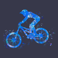 Downhill Mountain Bike T  Shirt Downhill Mountain Bike Jump Blue Water Long Sleeve Tee | Teevron