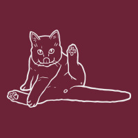 Cat Butt White Long Sleeve Tee | Teevron