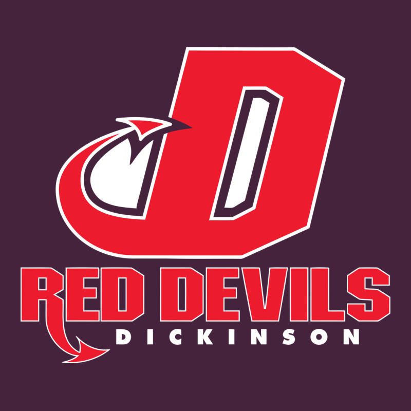 Red De Dickinson College Vectorized Long Sleeve Tee by linhVisuals | Teevron
