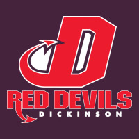 Red De Dickinson College Vectorized Long Sleeve Tee | Teevron