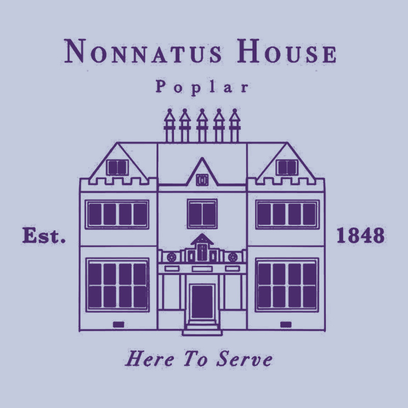 Nonnatus House  Blue Ink Long Sleeve Tee by linhVisuals | Teevron