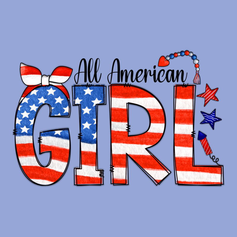 All American Girl Bandana Classic Tee by CowCowDesign | Teevron