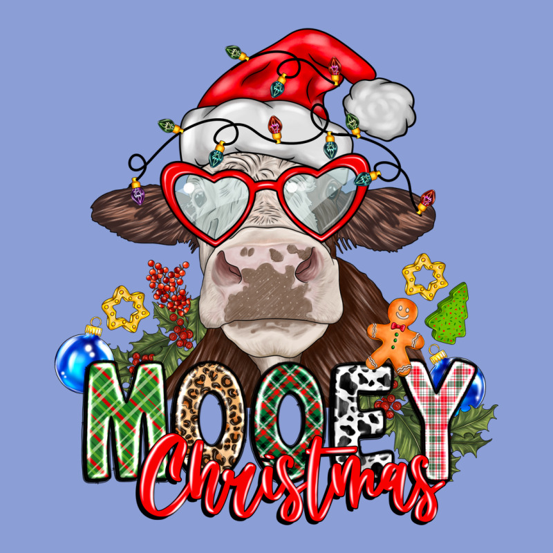 Mooey Christmas Long Sleeve Tee by CowhideDigitalArt | Teevron