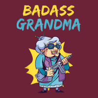 Badass Grandma Family Mother Grandma T Shirt Long Sleeve Tee | Teevron