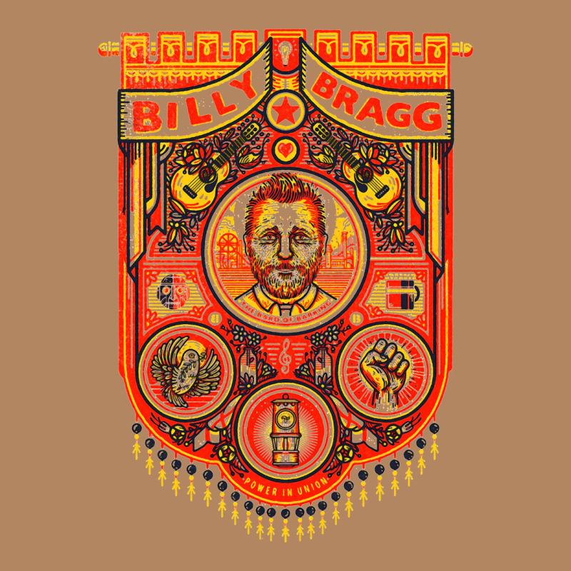 Billy Bragg Müsic Long Sleeve Tee by linhVisuals | Teevron