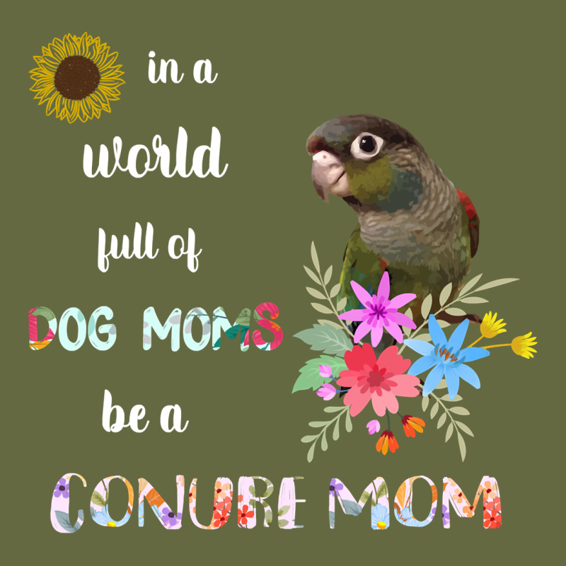 Funny Be A Green Cheek Conure Parrot Bird Mom Mother Sweatshirt Long Sleeve Tee by linhVisuals | Teevron