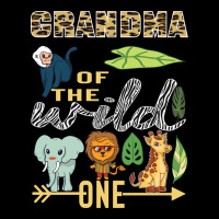 Grandma Of The Wild One Zoo Mother Birthday Safari Jungle Long Sleeve Long Sleeve Tee | Teevron