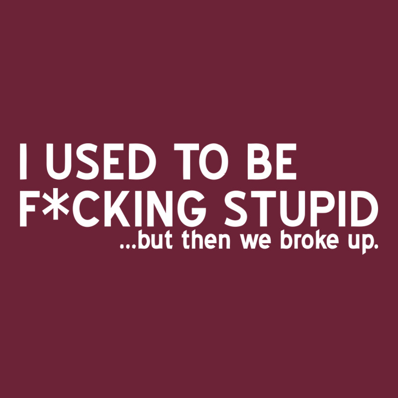 I Used To Be F Cking Stupid Long Sleeve Tee by linhVisuals | Teevron