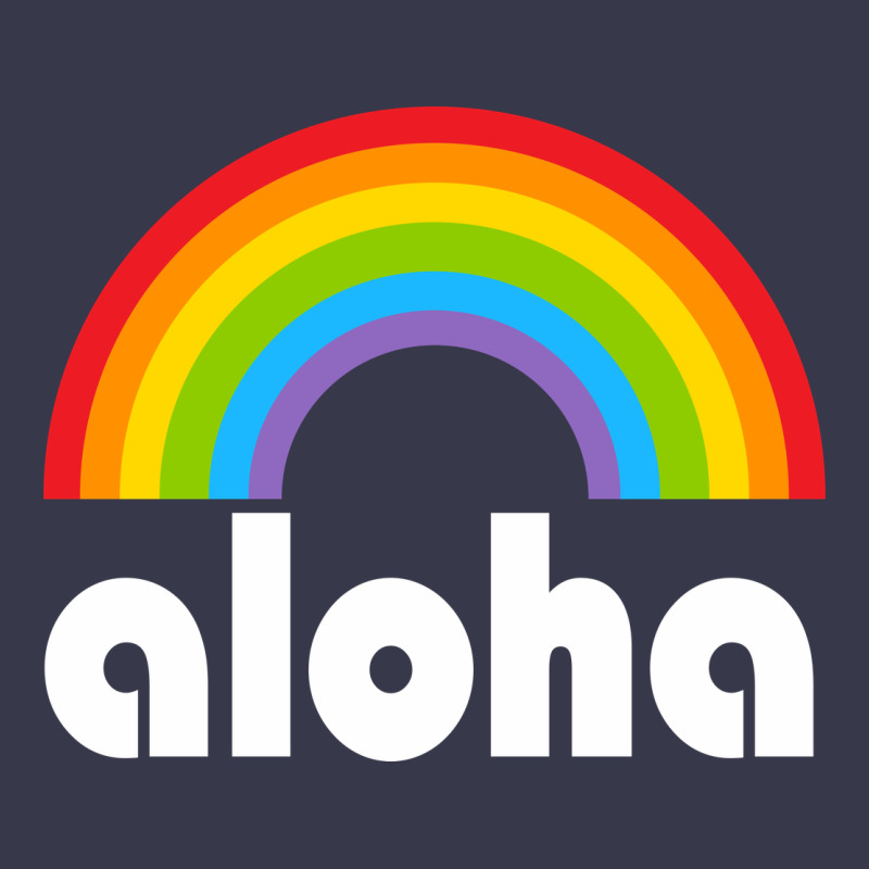 Aloha Rainbow Hawaii 808 Island Hawaiian Long Sleeve Tee by linhVisuals | Teevron