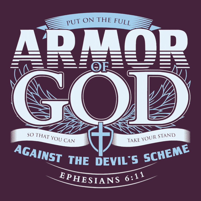Armor Of God Bible Verse Scripture Long Sleeve Tee by linhVisuals | Teevron