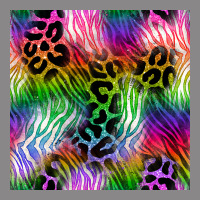 Neon Safari Seamless Pattern 2 Vintage Tee | Teevron