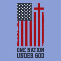 American Flag One Nation Under God Long Sleeve Tee | Teevron