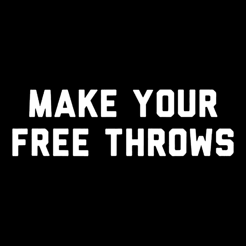 Make Your Free Throws Long Sleeve Tee by linhVisuals | Teevron