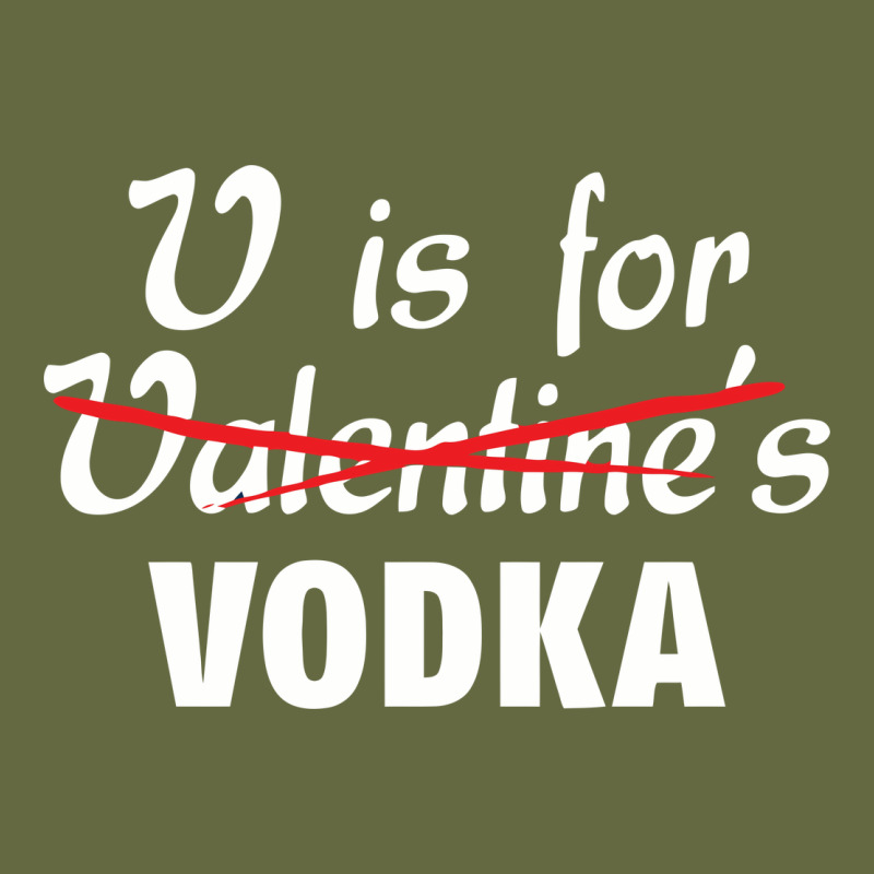 Is For Vodka Valentine's Day Long Sleeve Tee by linhVisuals | Teevron