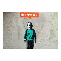 banksy nobody likes me boy | Teevron