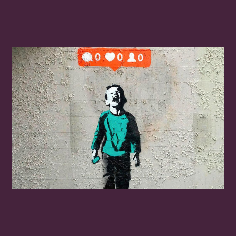 Banksy Nobody Likes Me Boy Long Sleeve Tee by linhVisuals | Teevron