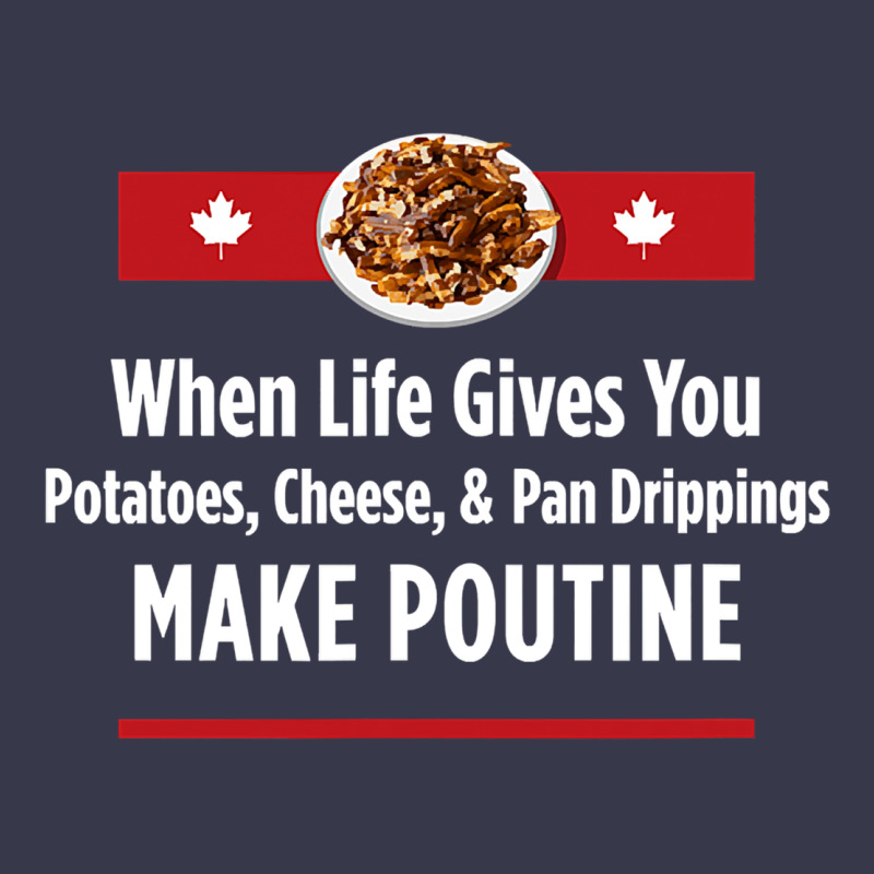 Canada Poutine Quebec Recipe French Long Sleeve Tee by linhVisuals | Teevron