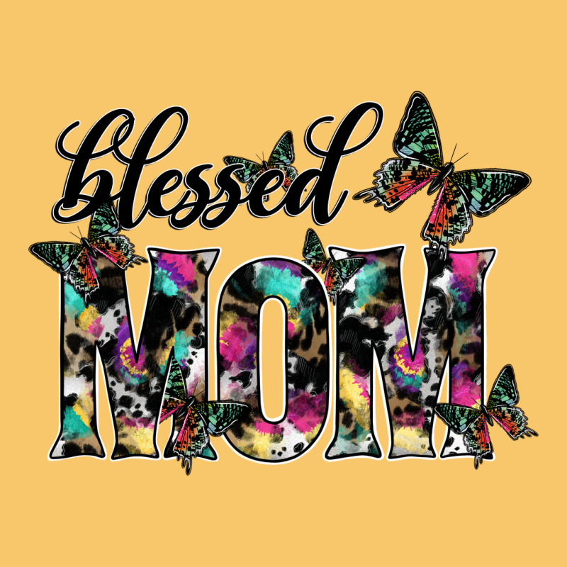 Blessed Mom Vintage Hoodie by SublimationCraftShop | Teevron