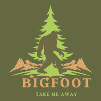Bigfoot T  Shirt Bigfoot Take Me Away T  Shirt Long Sleeve Tee | Teevron