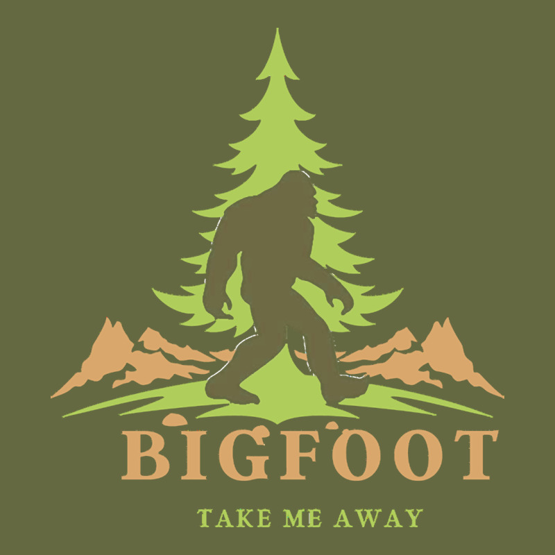 Bigfoot T  Shirt Bigfoot Take Me Away T  Shirt Long Sleeve Tee by linhVisuals | Teevron