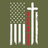 In God We Trust With Patriotic Vintage American Flag T Shirt Long Sleeve Tee | Teevron