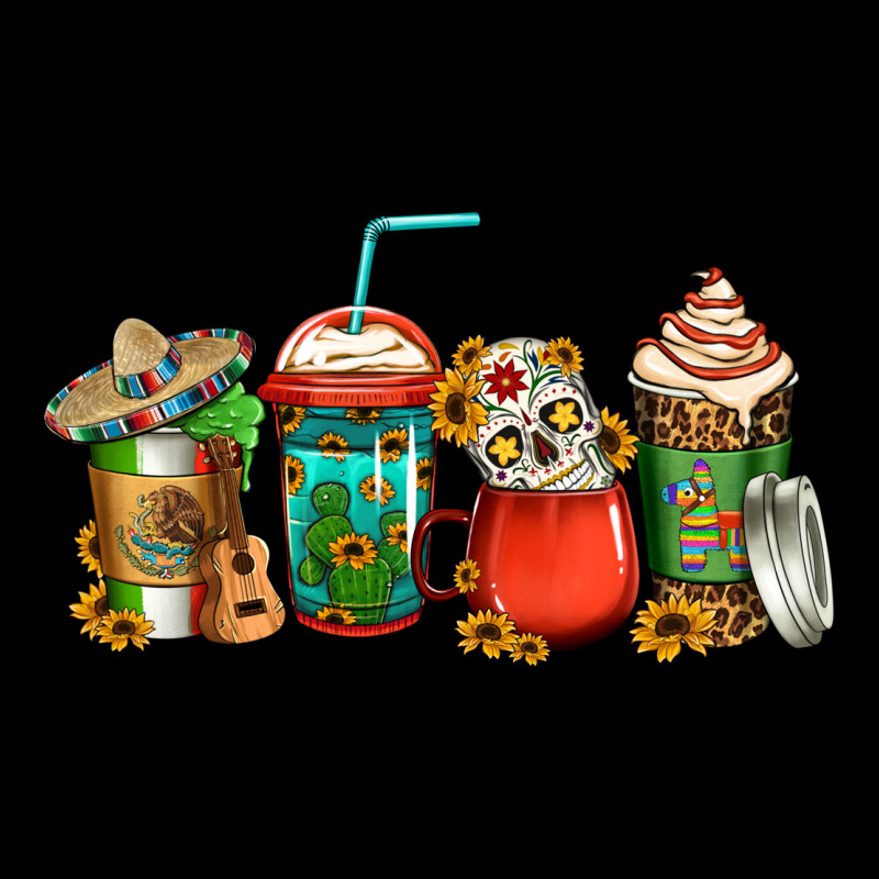 Mexican Coffee Cups Premium Sweatshirt by Jasminsmagicworld | Teevron