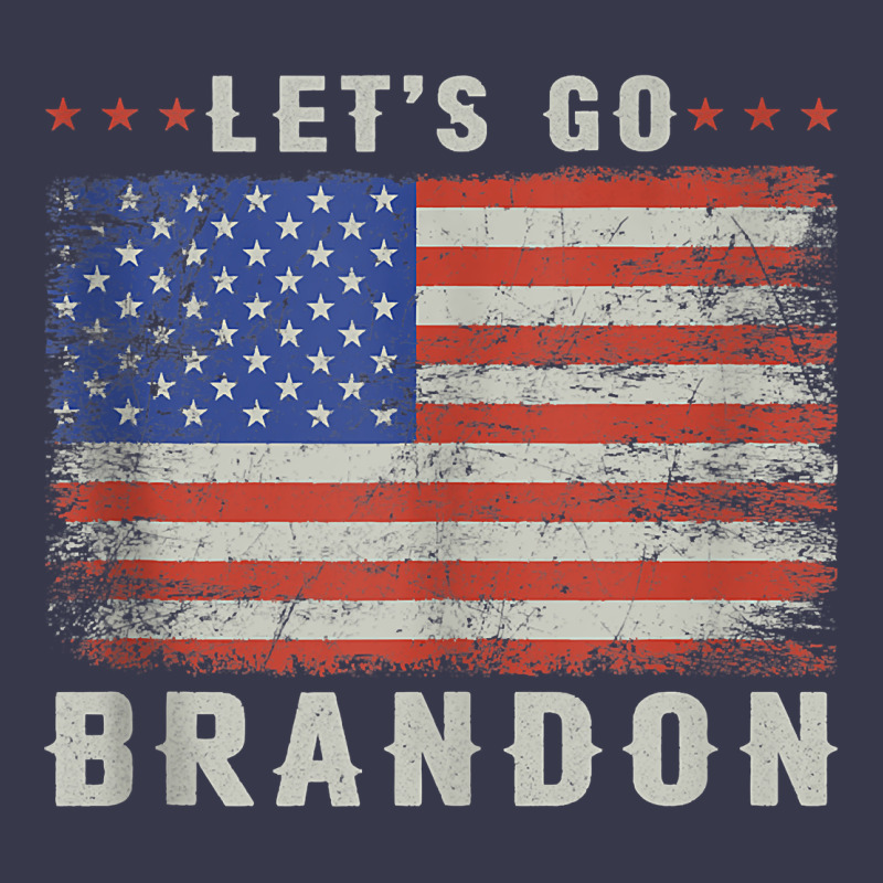 Let’s Go Brandon Funny Vintage American Flag Tank Top Long Sleeve Tee by linhVisuals | Teevron