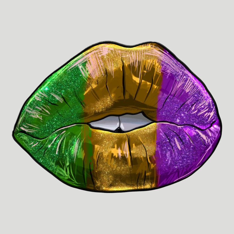 Mardi Gras Kiss Zipper Hoodie by RanaPortraitStore | Teevron