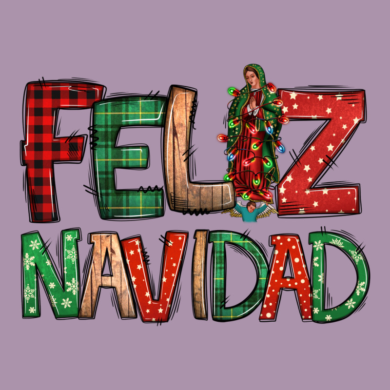 Feliz Navidad Our Lady Of Guadalupe Christmas Heavyweight Hoodie by Jasminsmagicworld | Teevron