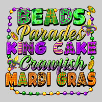 Beads Parades King Cake Crawfish Mardi Gras Premium Tee | Teevron