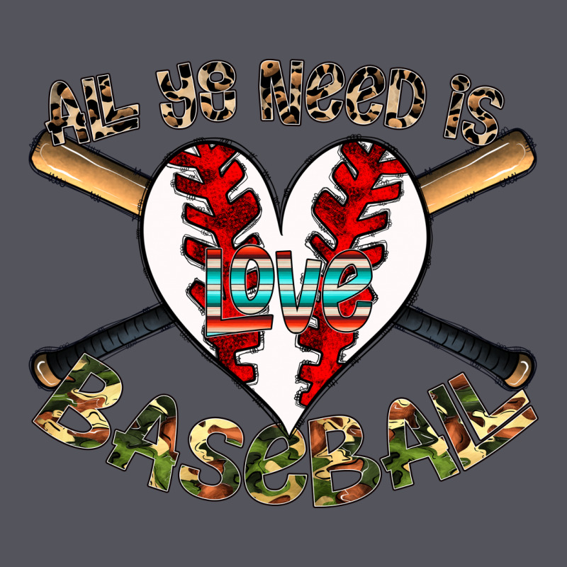 All You Need Is Love Baseball Vintage Hoodie by CowhideDigitalArt | Teevron