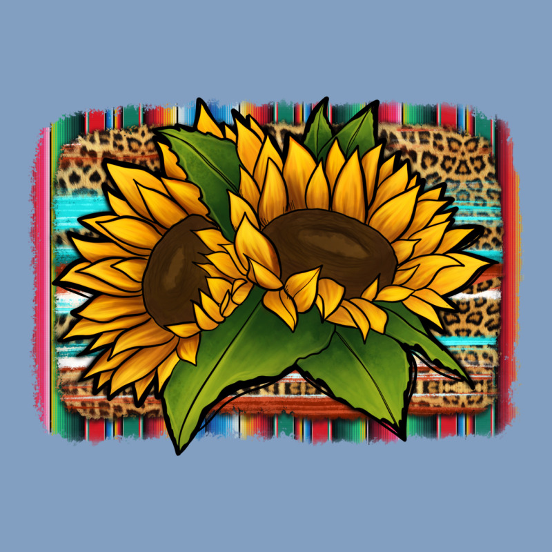 Sunflower Serape Leopard Background Urban Hoodie by Jasminsmagicworld | Teevron